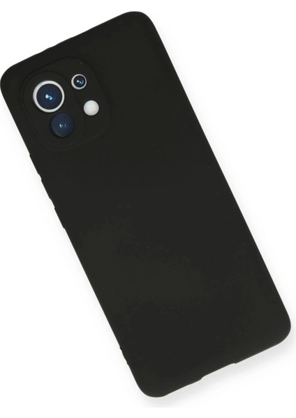 Xiaomi Mi 11 Kılıf First Silikon - Siyah modelleri