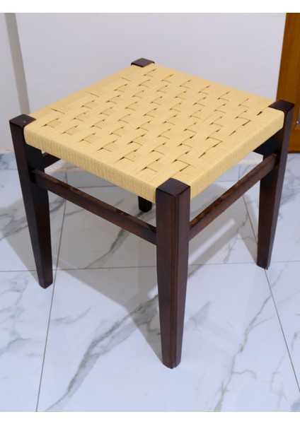 Ahşap Örgü Masa – Modern ve Doğal Tasarım (52X47 Cm) modelleri