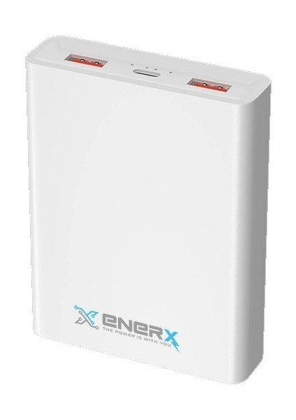 Powerbank 10000 Mah 2.1 Amper Beyaz ENR-P10C