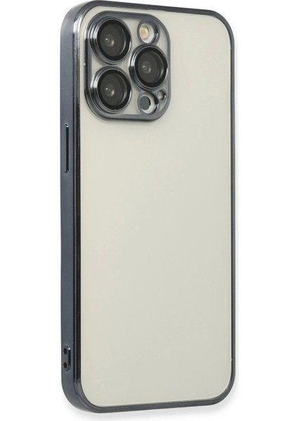 iPhone 13 Pro Max Kılıf Lensli Silikon - Siyah fiyatları