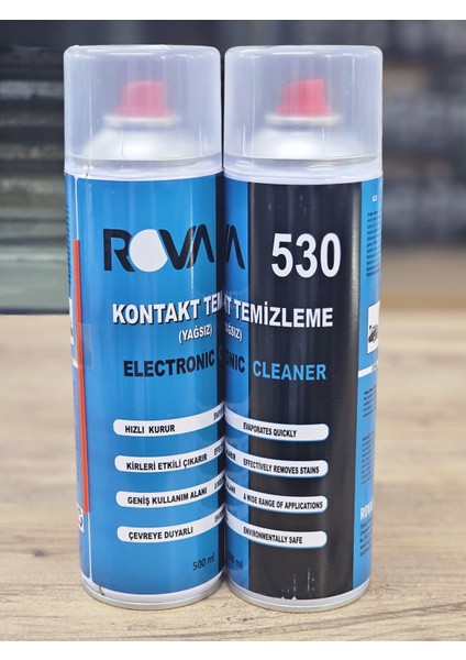 530 Yağsız Kontak Sprey 500ML Büyük Boy ( 5 Adet ) fiyatları