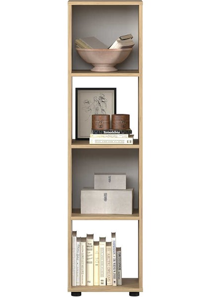 Cubic Kitaplık Florida Meşe 36X140,5X30 cm modelleri