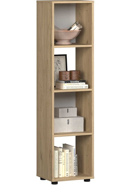 Cubic Kitaplık Florida Meşe 36X140,5X30 cm fırsatları