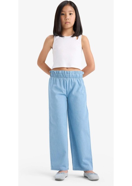 Kız Çocuk Bisiklet Yaka Crop Beyaz Atlet C4607A825HS fiyatları