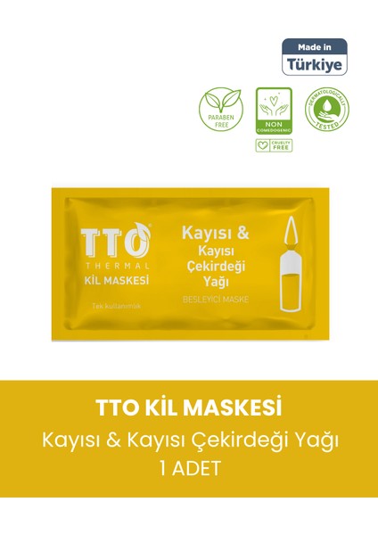 Thermal Kil Maskesi Kayısı & Kayısı Çekirdeği Yağı 1 Adet
