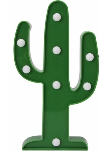Yeşil Sevimli Kaktüs LED Işıklı Masa Gece Lambası, Şık ve Sıcak Atmosfer Yaratır modelleri