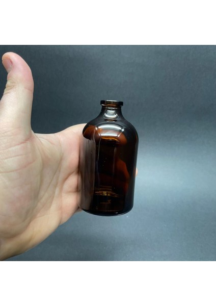 100 cc Amber Cam Şişe, Kapaksız, 100 Adet, Şık ve Dayanıklı Ürün Seti fiyatları