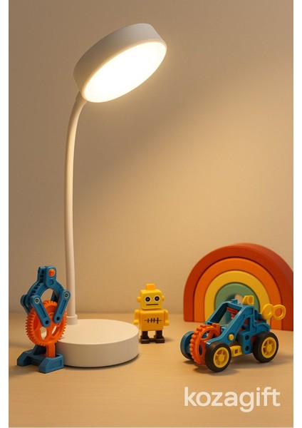 Şarjlı 20 LED Masa Lambası, Renk ve Parlaklık Ayarlı, Çalışma ve Okuma Için Işık fiyatları