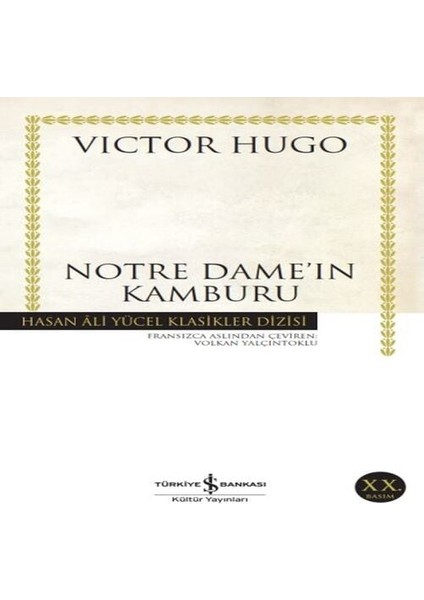 Notre Dame'in Kamburu - Hasan Ali Yücel Klasikleri
