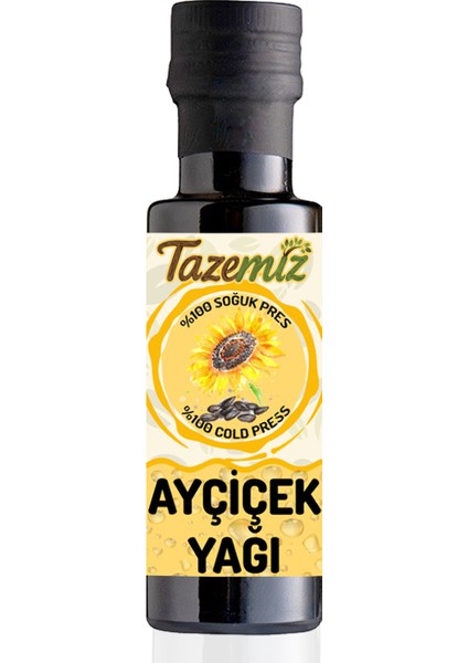 Ayçiçek Yağı Soğuk Sıkım 100 ml