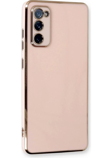 Samsung Galaxy S20 Fe Kılıf Volet Silikon - Pembe