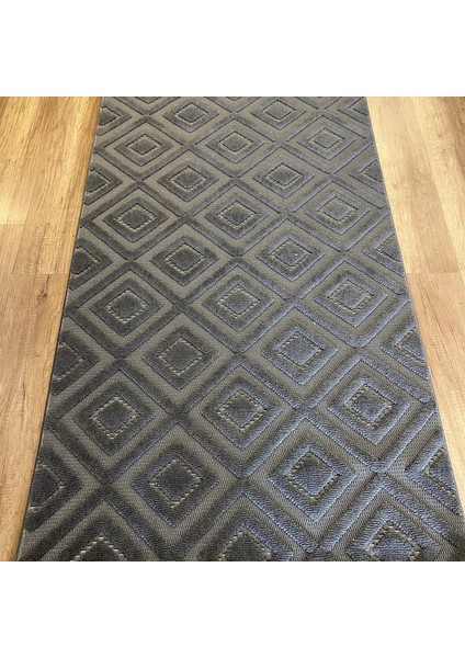 Design 1089 Antrasit Desensiz Yumuşak Dokulu Iskandinav Halı