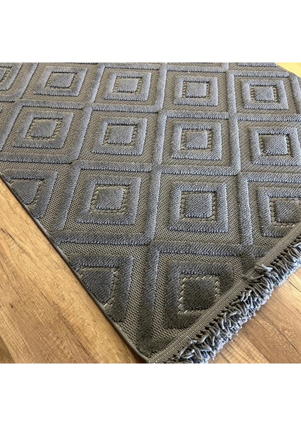 Design 1089 Antrasit Desensiz Yumuşak Dokulu Iskandinav Halı fiyatları