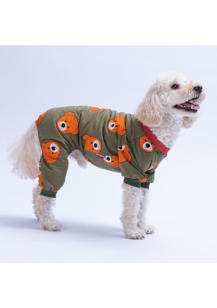 Teddy Ted Penye Tulum Kedi Köpek Tulumu Kedi Köpek Kıyafeti Köpek Pijaması modelleri