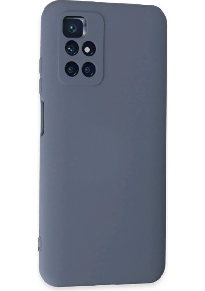 Xiaomi Redmi 10 2022 Kılıf Nano Içi Kadife Silikon - Gri fiyatları