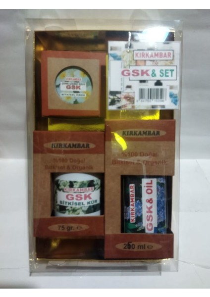 Kırkamambar Gögüs Sıkılaştırıcı Tedavi set (gsk&set)