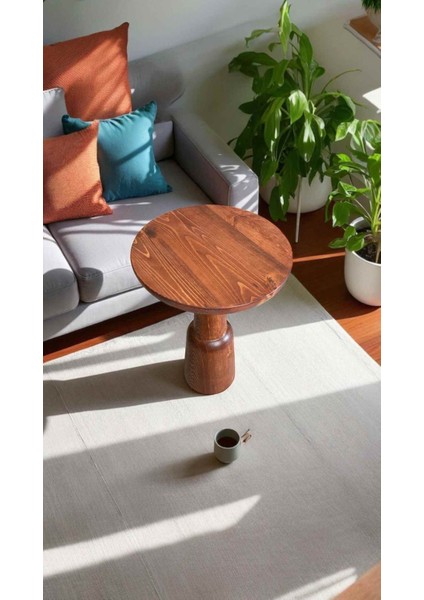 Rustik Doğal Ahşap Yan Sehpa – Tekli Mantar Sehpa fiyatları