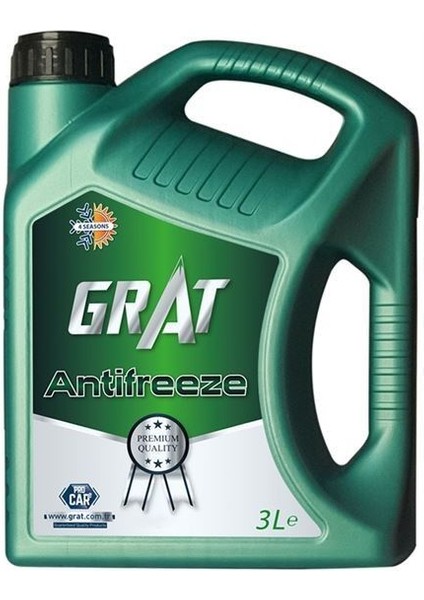 GRAT-821600 - Premıum Yesıl Serı 3 Lt Konsantre Yesıl (% 50 --> -37°c / %100.. --> -70°c Konsantre)