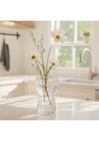 Fiore Minimalist Cam Çiçek Vazo 242137
