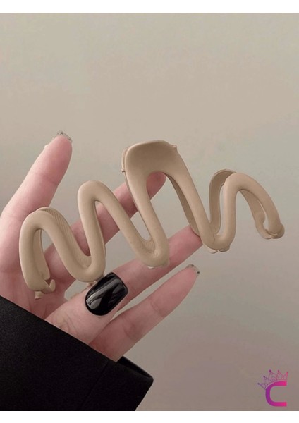 Mat Siyah Büyük Boy Kadın Mandal Toka 13CM Plastik - Şık ve Zarif Mandallı Saç Topuz Tokası fiyatları