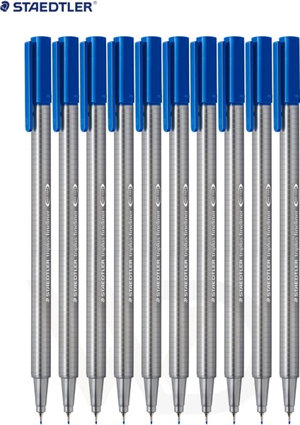 & WizDesign 334 Triplus Fineliner – 0.3 Mm, Tek Renk 10’lu Kutu (Siyah, Kırmızı, Mavi, Turuncu, Yeşil, Fuşya, Kahverengi, Gri) fiyatları