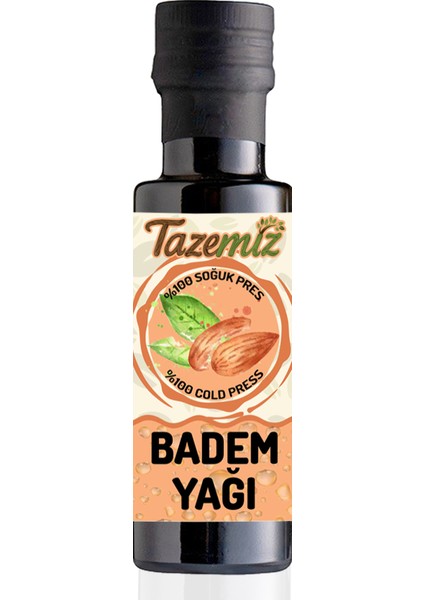 Badem Yağı 100 ml - Soğuk Pres