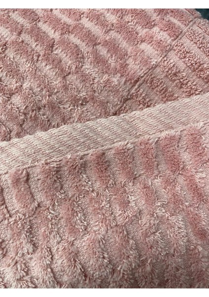 Grid 3’lü Banyo Havlu Seti – 100X150 cm %100 Pamuk, Yumuşak Dokulu, Örgü Desen. modelleri