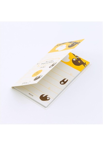 Sticky Note Things To Do Tree Sloth Pattern fiyatları