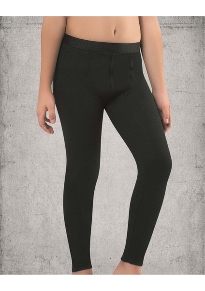 Termal Erkek Çocuk Tayt 2017 11-12 Siyah