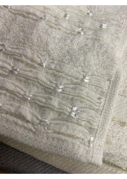 Inci Desen 3’lü Banyo Havlu Seti – 100X150 cm %100 Pamuk, Yumuşak Dokulu,desenli. fırsatları