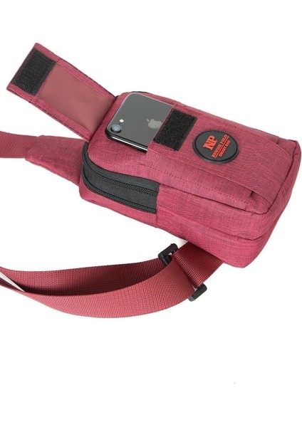 Pembe Telefon Bölmeli Çapraz Çanta, Şık ve Kullanışlı Tasarım indirimleri