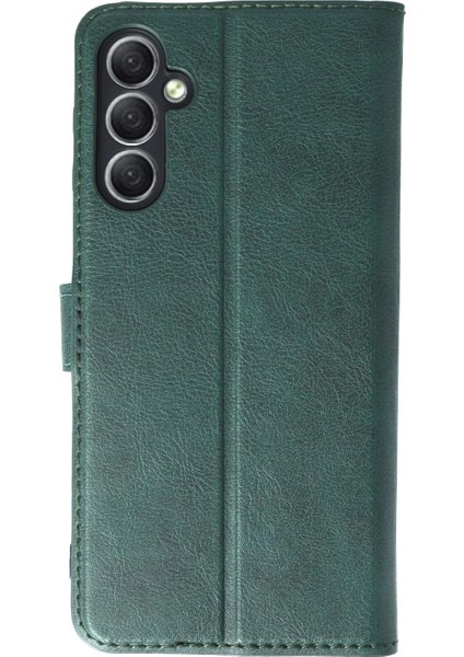 Samsung Galaxy A24 4g Kılıf Trend S Plus Kapaklı Kılıf - Yeşil modelleri