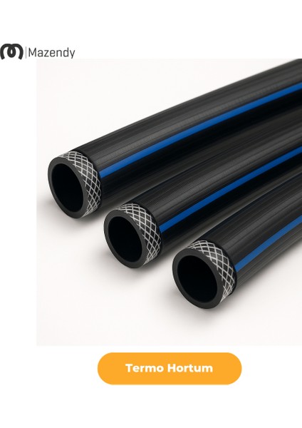 1 1/4" (32 Mm) Çap 80 Metre Termo Kauçuk Iplikli Pvc Bahçe Sulama Hortumu Esnek Dayanıklı fiyatları