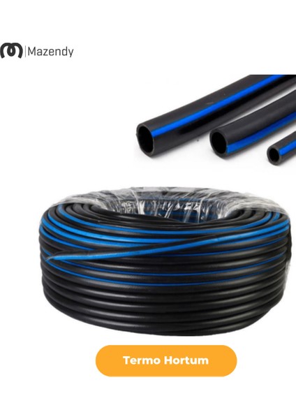 1 1/4" (32 Mm) Çap 80 Metre Termo Kauçuk Iplikli Pvc Bahçe Sulama Hortumu Esnek Dayanıklı modelleri