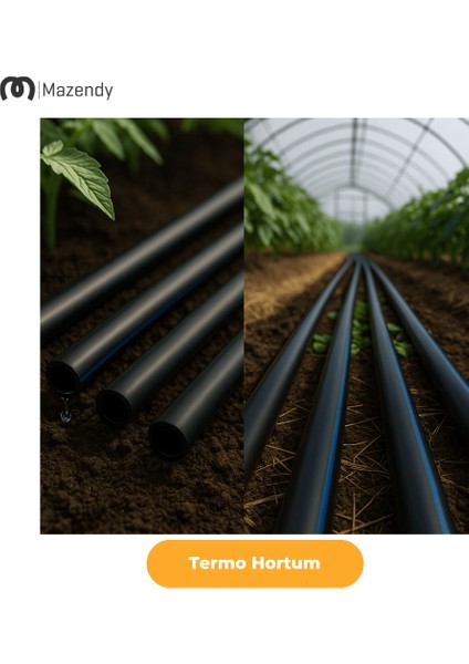 1 1/4" (32 Mm) Çap 80 Metre Termo Kauçuk Iplikli Pvc Bahçe Sulama Hortumu Esnek Dayanıklı indirimleri