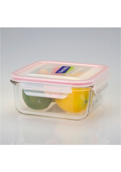 Kare Cam Saklama Kabı, 1200ML, Şık ve Dayanıklı, Mutfak Düzeni Için Ideal