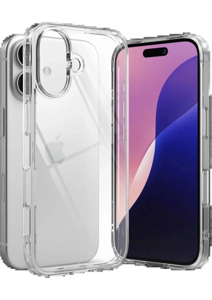 Apple iPhone 17 Lüx Şeffaf Silikon - Şeffaf fiyatları