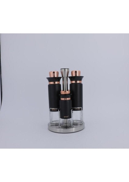 Şık 5 Parça Baharatlık Takımı, Zarif ve Kullanışlı Baharat Düzeni