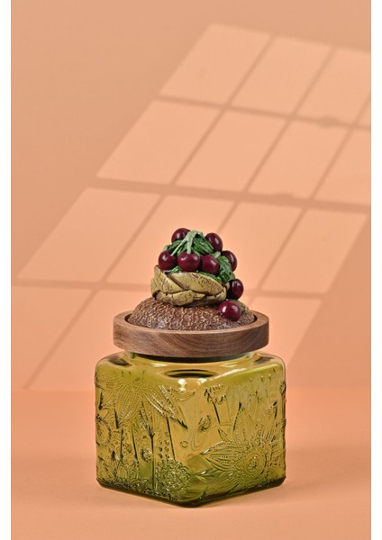 Renkli Tasarım Kavanoz ve Vişne 500 Ml, Şık ve Kullanışlı Ev Dekoru Seçeneği modelleri