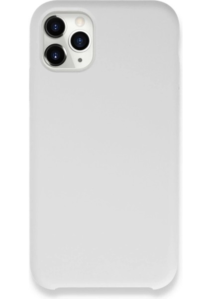 iPhone 11 Pro Max Kılıf Lansman Legant Silikon - Beyaz