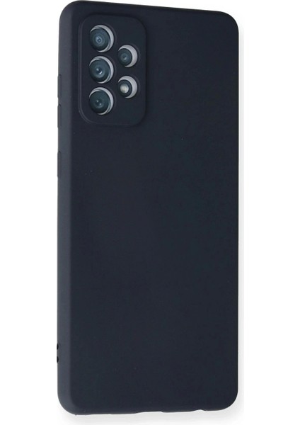 Samsung Galaxy A72 Kılıf Nano Içi Kadife Silikon - Lacivert fiyatları
