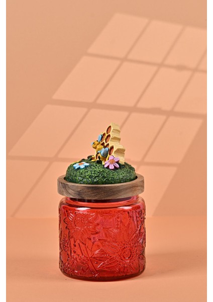 Renkli Özel Tasarım Bal Kavanozu 500 Ml, Şık ve Kullanışlı Doğa Harikası. modelleri