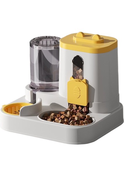 Kedi ve Köpek Kasesi Tahıl Kovası Otomatik Içme Suyu Besleyicisi (Yurt Dışından)