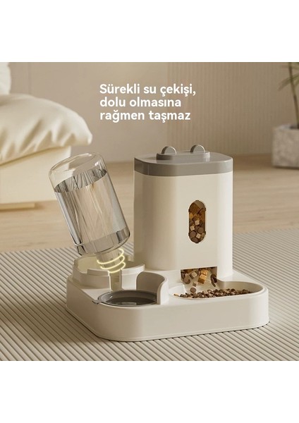 Kedi ve Köpek Kasesi Tahıl Kovası Otomatik Içme Suyu Besleyicisi (Yurt Dışından) fırsatları