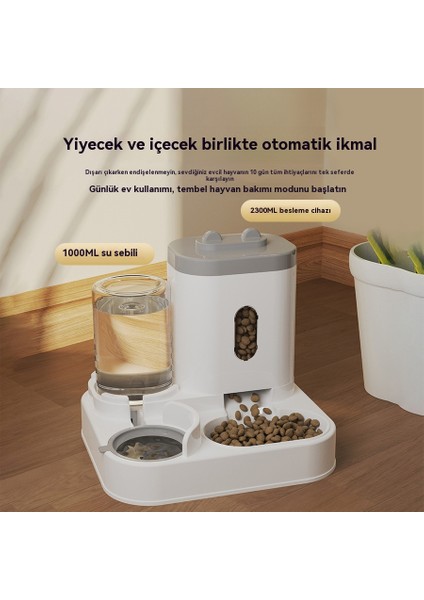 Kedi ve Köpek Kasesi Tahıl Kovası Otomatik Içme Suyu Besleyicisi (Yurt Dışından) indirimleri