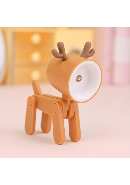 Yeni Benekli Köpek Yavrusu Mini Lamba Masaüstü Lambası Karikatür Sevimli Süsler (Yurt Dışından)