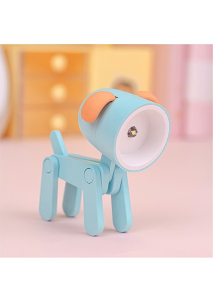 Yeni Benekli Köpek Yavrusu Mini Lamba Masaüstü Lambası Karikatür Sevimli Süsler (Yurt Dışından)