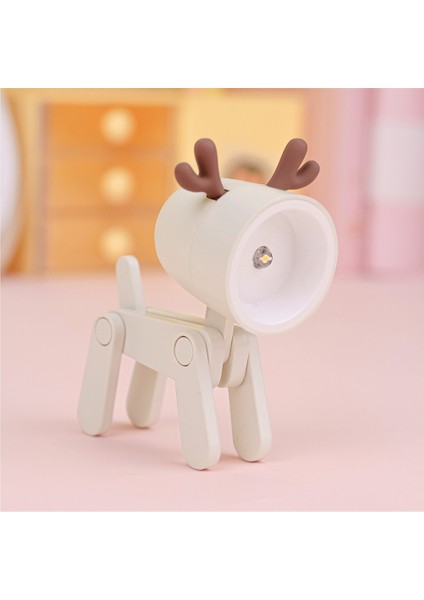 Yeni Benekli Köpek Yavrusu Mini Lamba Masaüstü Lambası Karikatür Sevimli Süsler (Yurt Dışından)