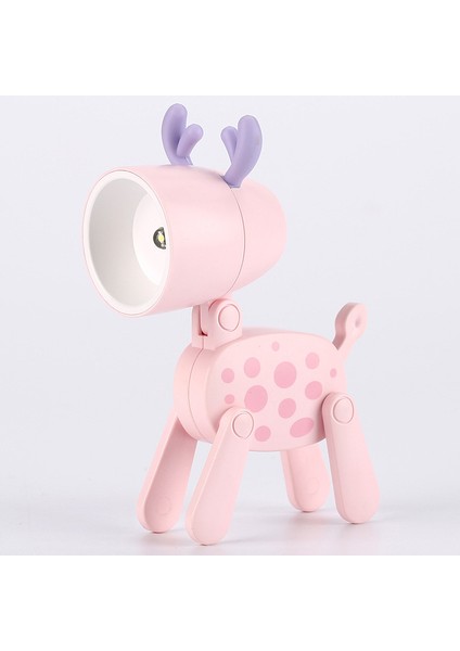 Yeni Benekli Köpek Yavrusu Mini Lamba Masaüstü Lambası Karikatür Sevimli Süsler (Yurt Dışından)