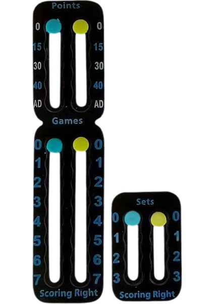 Yeni Stil Taşınabilir Tenis Raketi Skorer (Yurt Dışından)